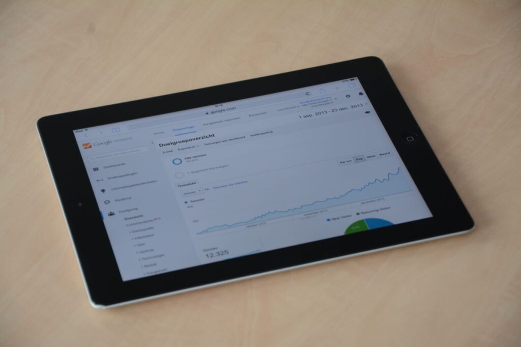 Panel de CRM con métricas del proceso comercial